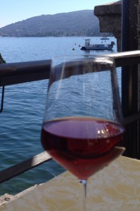 My optional solo excursion in Lake Maggiore.