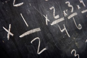 Chalkboard math