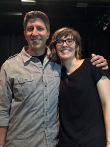 This is me with Jeff, the creator of The Monti, after I performed my story. Jeff is an incredible storytelling coach and helped me craft my story every step of the way. He also believed in me, which helped me believe in me, too.