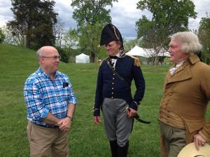 Jack (left) was a colorful character.