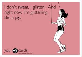 glistening like a pig